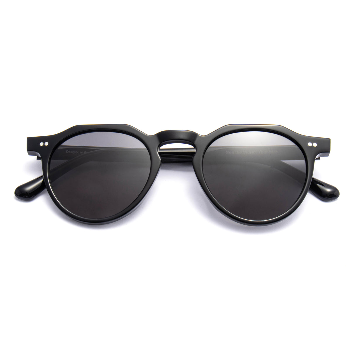 MIZAR 01 sunglasses in Black / Smoke, image 2 of 8