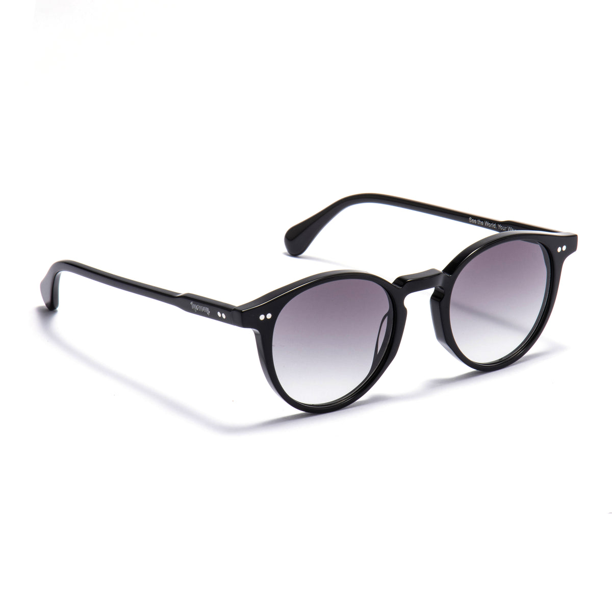 VEGA 01 sunglasses in Black / Smoke Gradient, image 3 of 8