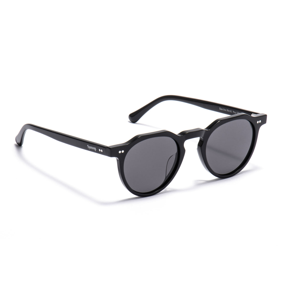 MIZAR 01 sunglasses in Black / Smoke, image 4 of 8
