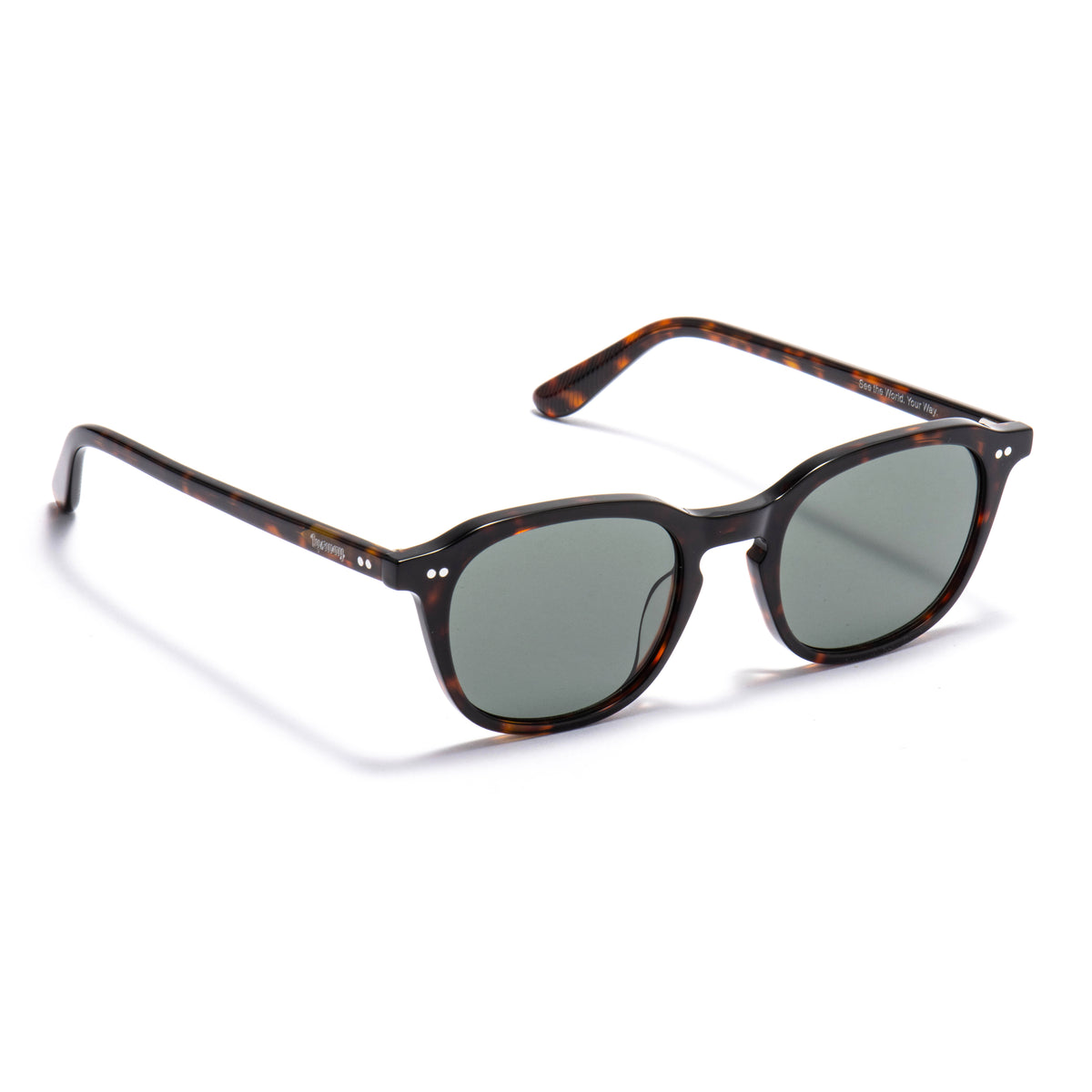 SIRIUS 01 sunglasses in Tortoise / Green Smoke, image 2 of 8