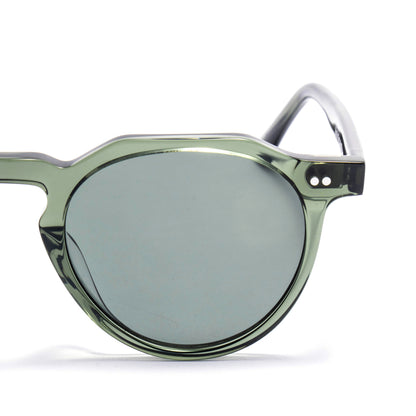 MIZAR 01 sunglasses in Olive Crystal / Green Smoke, image 2 of 8