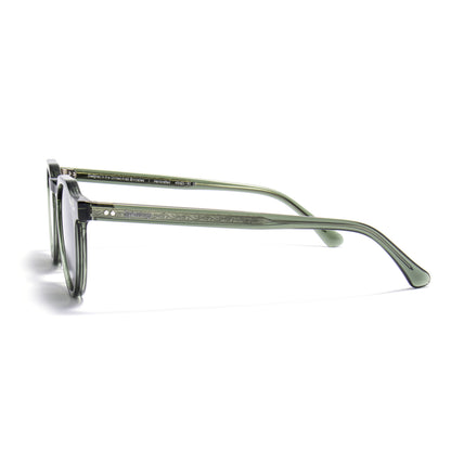 MIZAR 01 sunglasses in Olive Crystal / Green Smoke, image 3 of 8