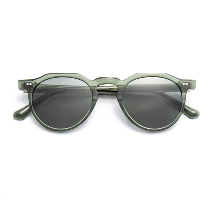 MIZAR 01 sunglasses in Olive Crystal / Green Smoke, image 6 of 8