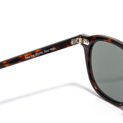 SIRIUS 01 sunglasses in Tortoise / Green Smoke, image 6 of 8