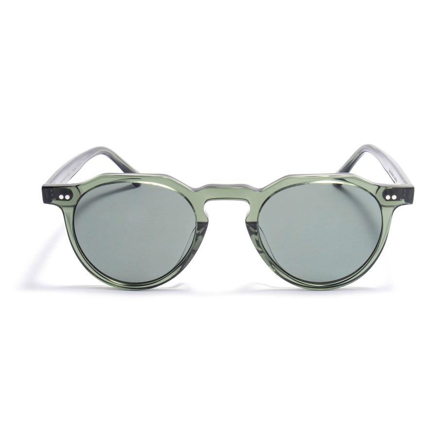 MIZAR 01 sunglasses in Olive Crystal / Green Smoke, image 1 of 8
