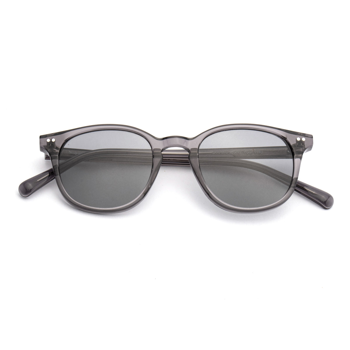 MIRZAM 01 sunglasses in Smoke Crystal / Smoke, image 8 of 8