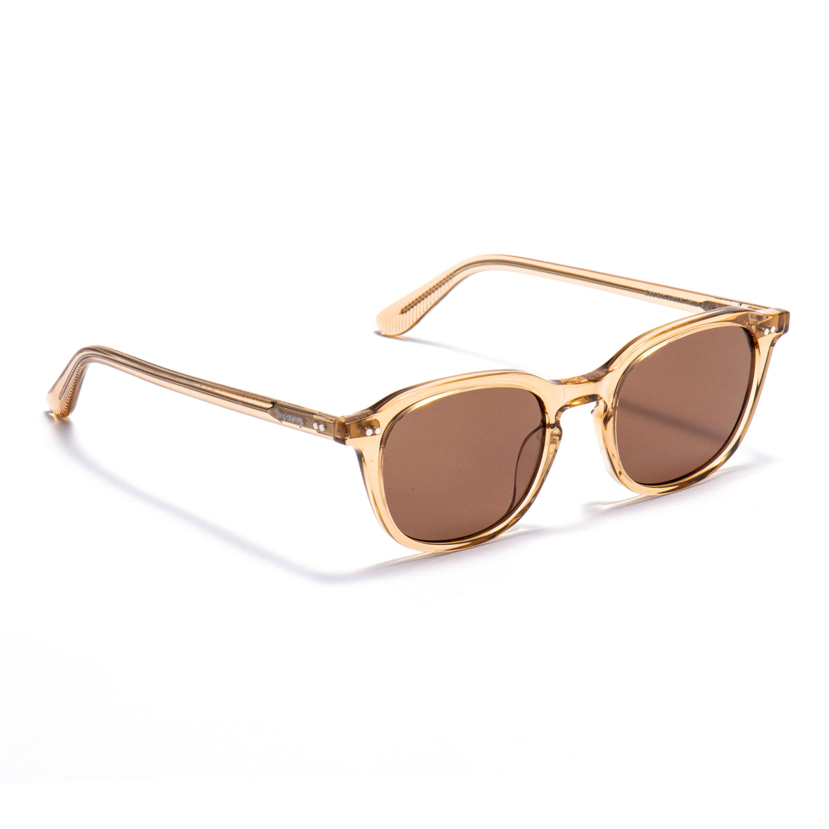 SIRIUS 01 sunglasses in Champagne Crystal / Brown Smoke, image 2 of 8