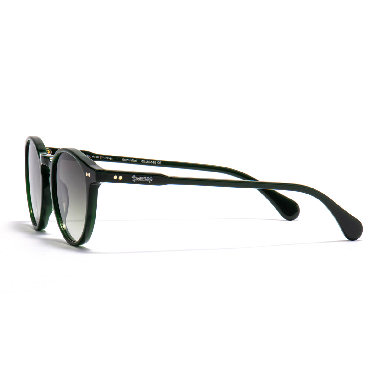 VEGA 01 sunglasses in Forest Green / Smoke Gradient, image 3 of 8