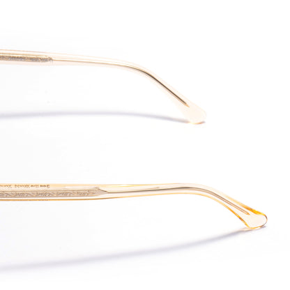 MIZAR 01 sunglasses in Champagne Crystal / Brown Smoke, image 4 of 8