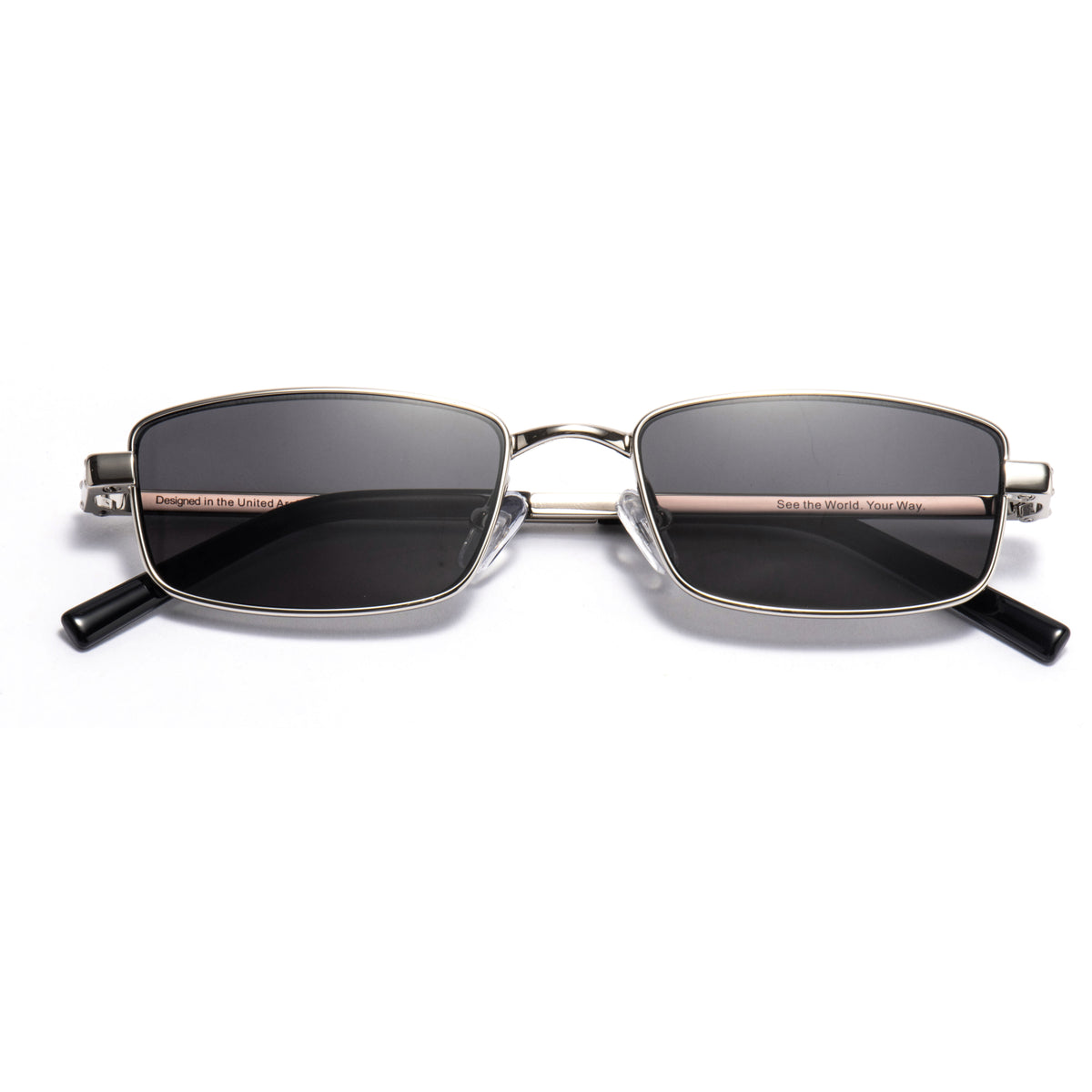 ALTAIR 01 sunglasses in Silver / Smoke, image 5 of 8