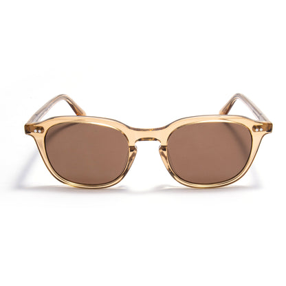 SIRIUS 01 sunglasses in Champagne Crystal / Brown Smoke, image 1 of 8