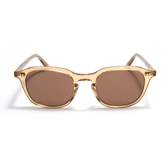 SIRIUS 01 sunglasses in Champagne Crystal / Brown Smoke, image 1 of 8