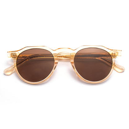 MIZAR 01 sunglasses in Champagne Crystal / Brown Smoke, image 6 of 8