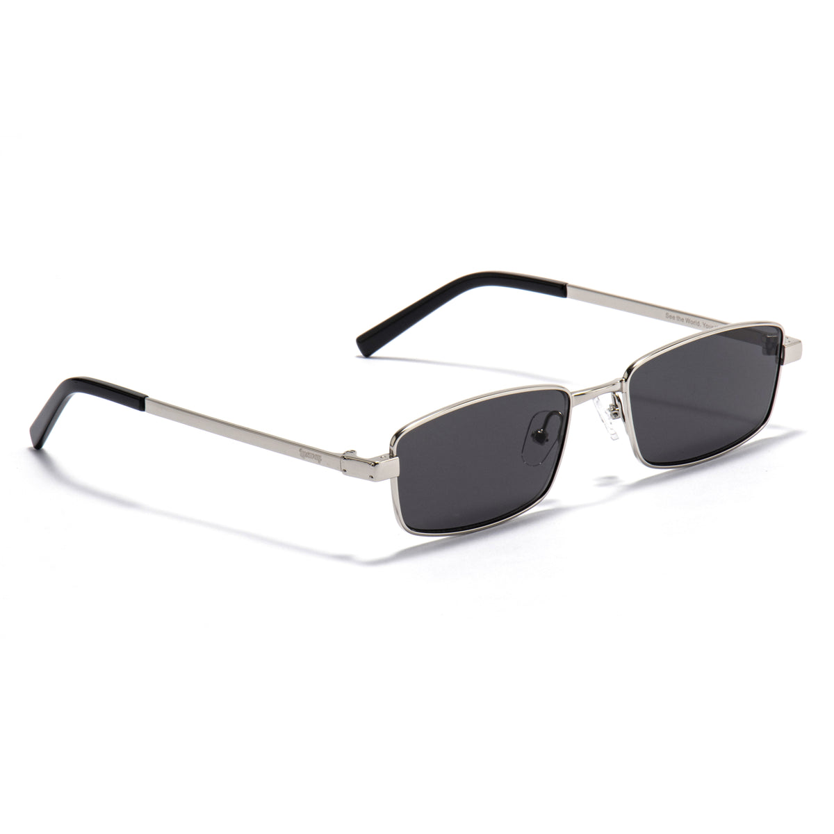 ALTAIR 01 sunglasses in Silver / Smoke, image 6 of 8