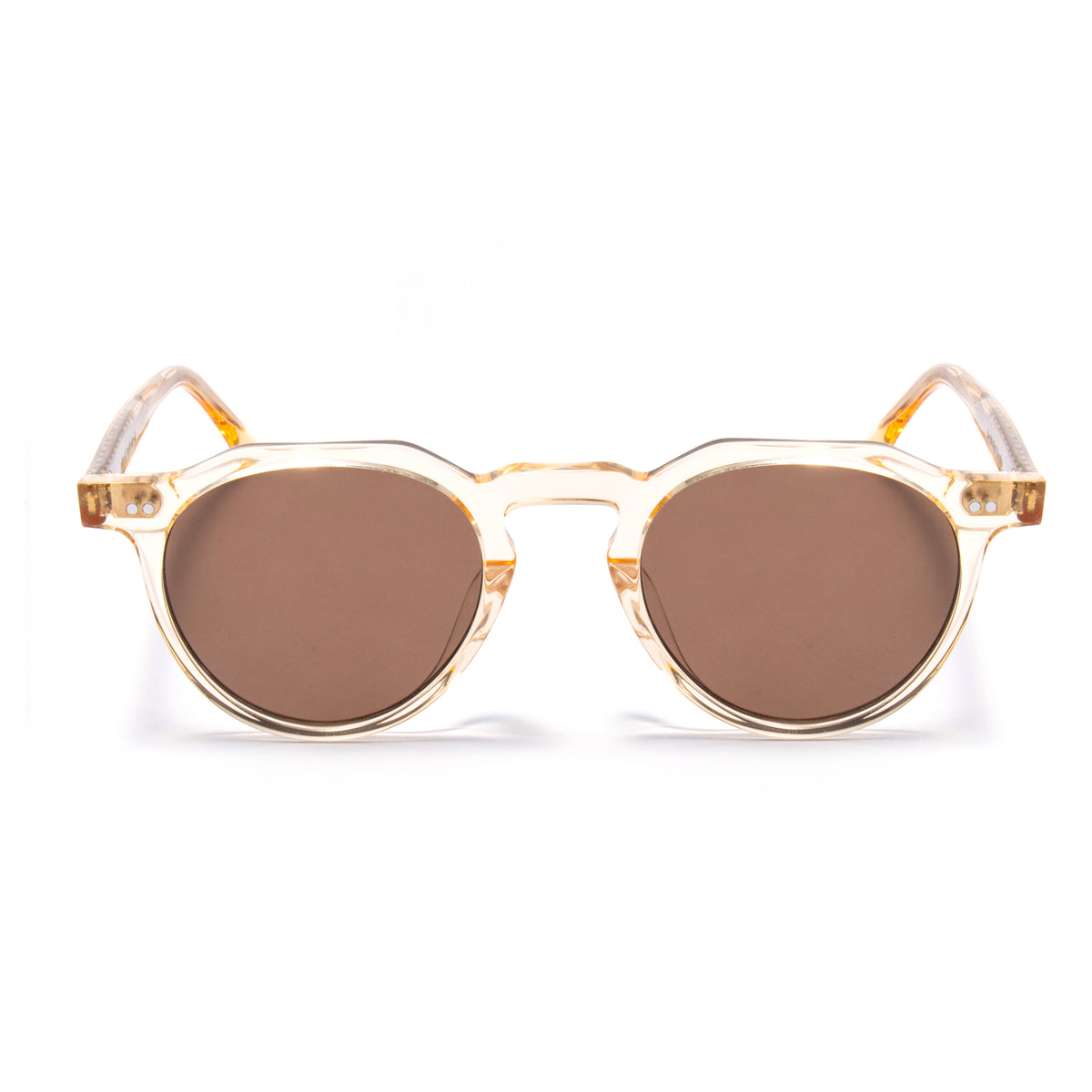 MIZAR 01 sunglasses in Champagne Crystal / Brown Smoke, image 1 of 8