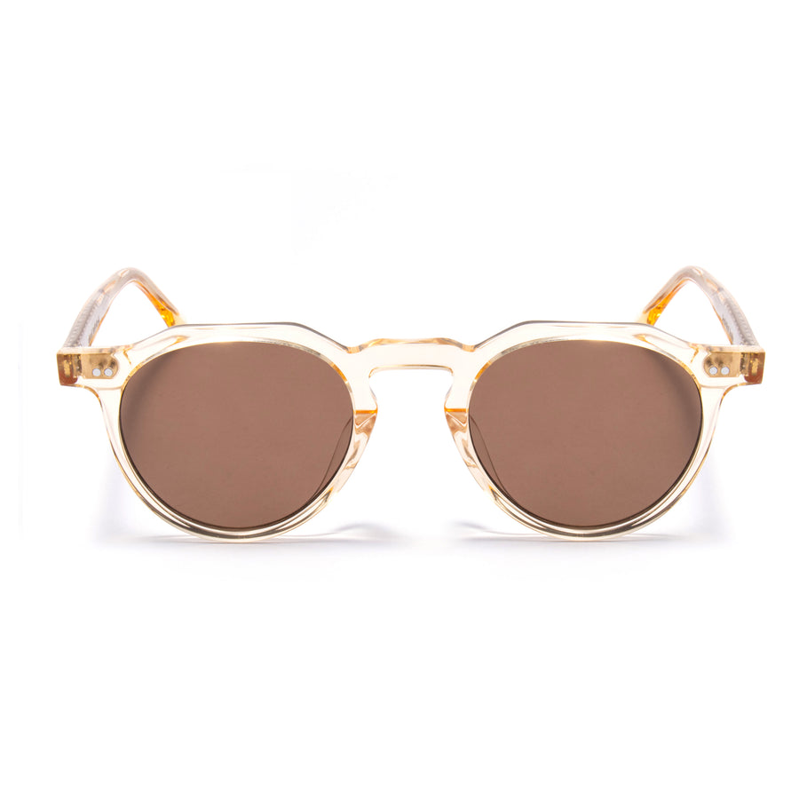 MIZAR 01 sunglasses in Champagne Crystal / Brown Smoke, image 1 of 8