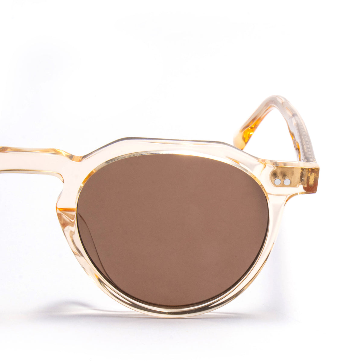 MIZAR 01 sunglasses in Champagne Crystal / Brown Smoke, image 7 of 8