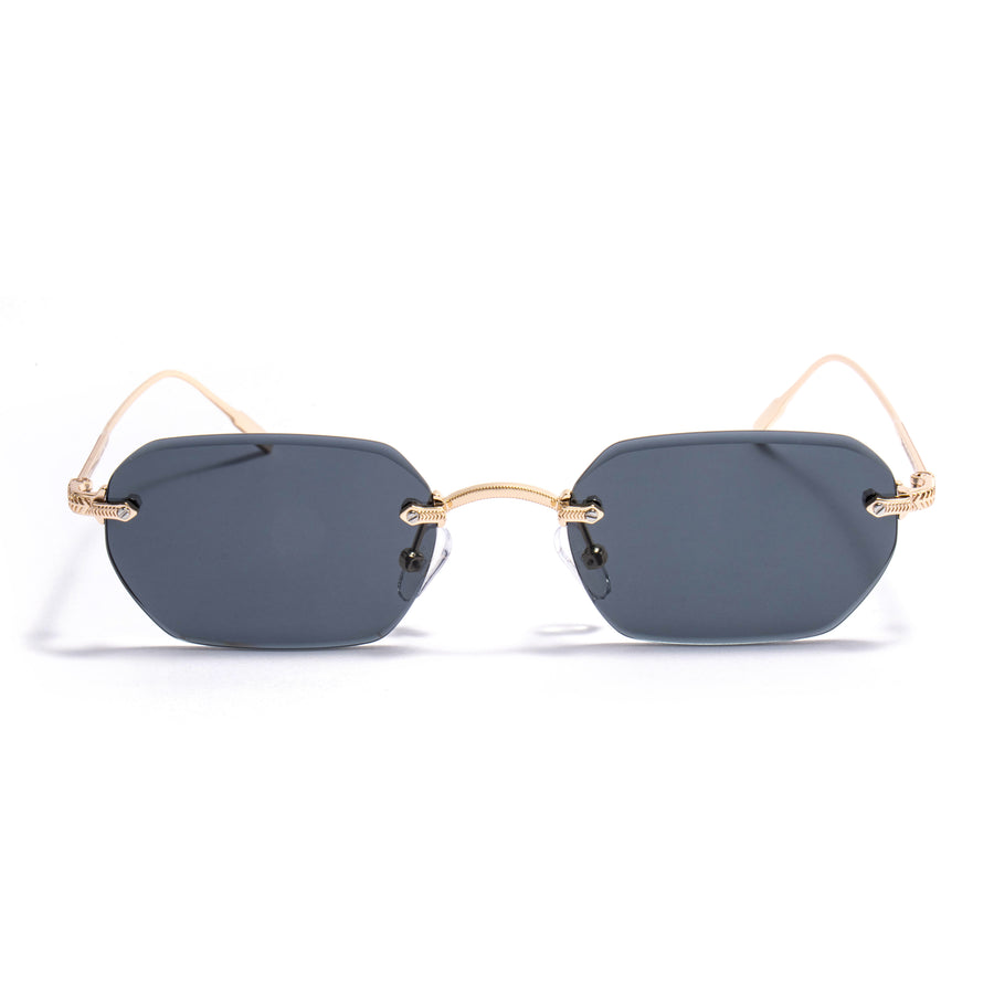 KAUS 01 sunglasses in Gold / Smoke, image 1 of 8