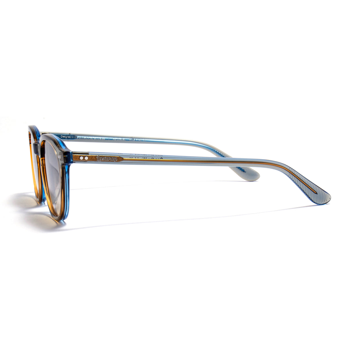 SIRIUS 01 sunglasses in Champagne Crystal / Brown Smoke, image 7 of 8
