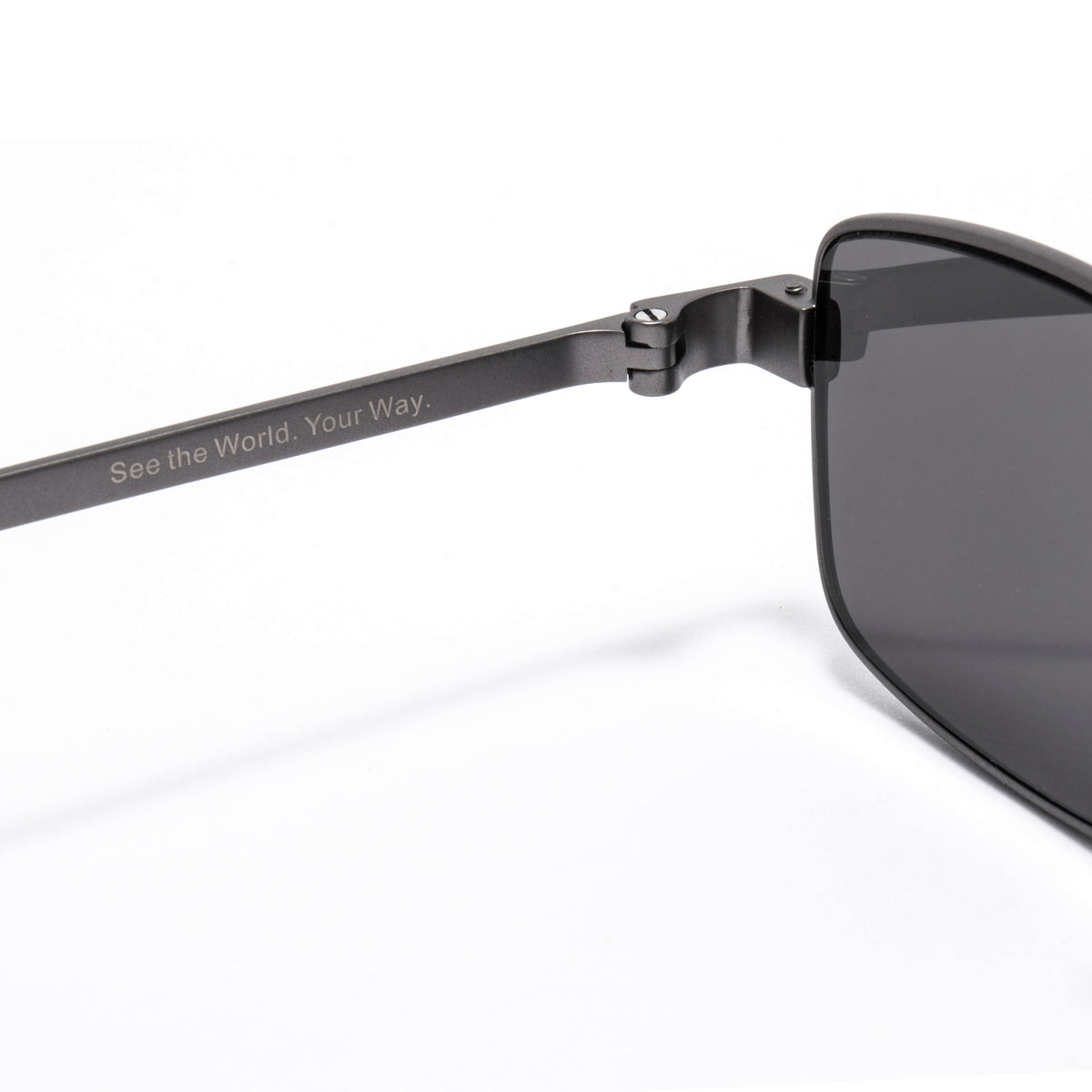 ALTAIR 01 sunglasses in Gunmetal / Smoke, image 5 of 8
