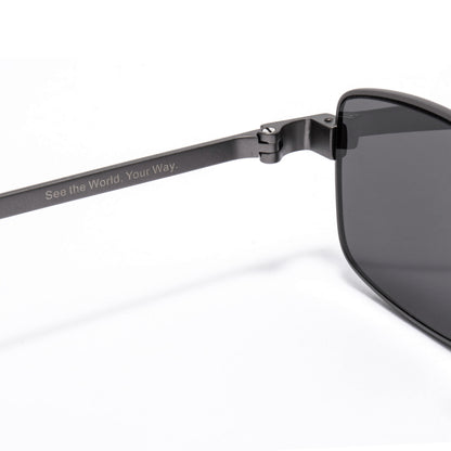 ALTAIR 01 sunglasses in Gunmetal / Smoke, image 5 of 8