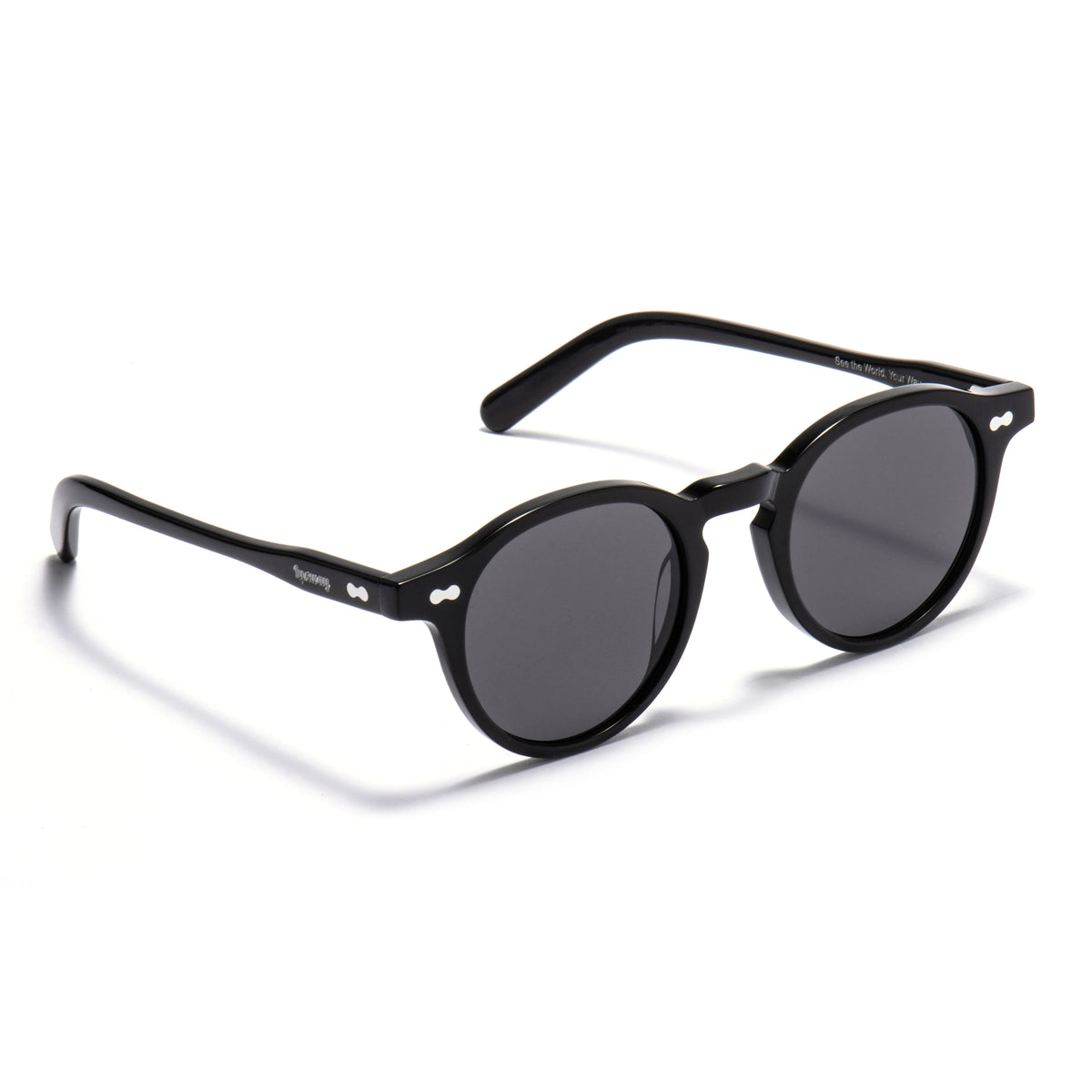 SUHAIL 01 sunglasses in Black / Smoke, image 2 of 8