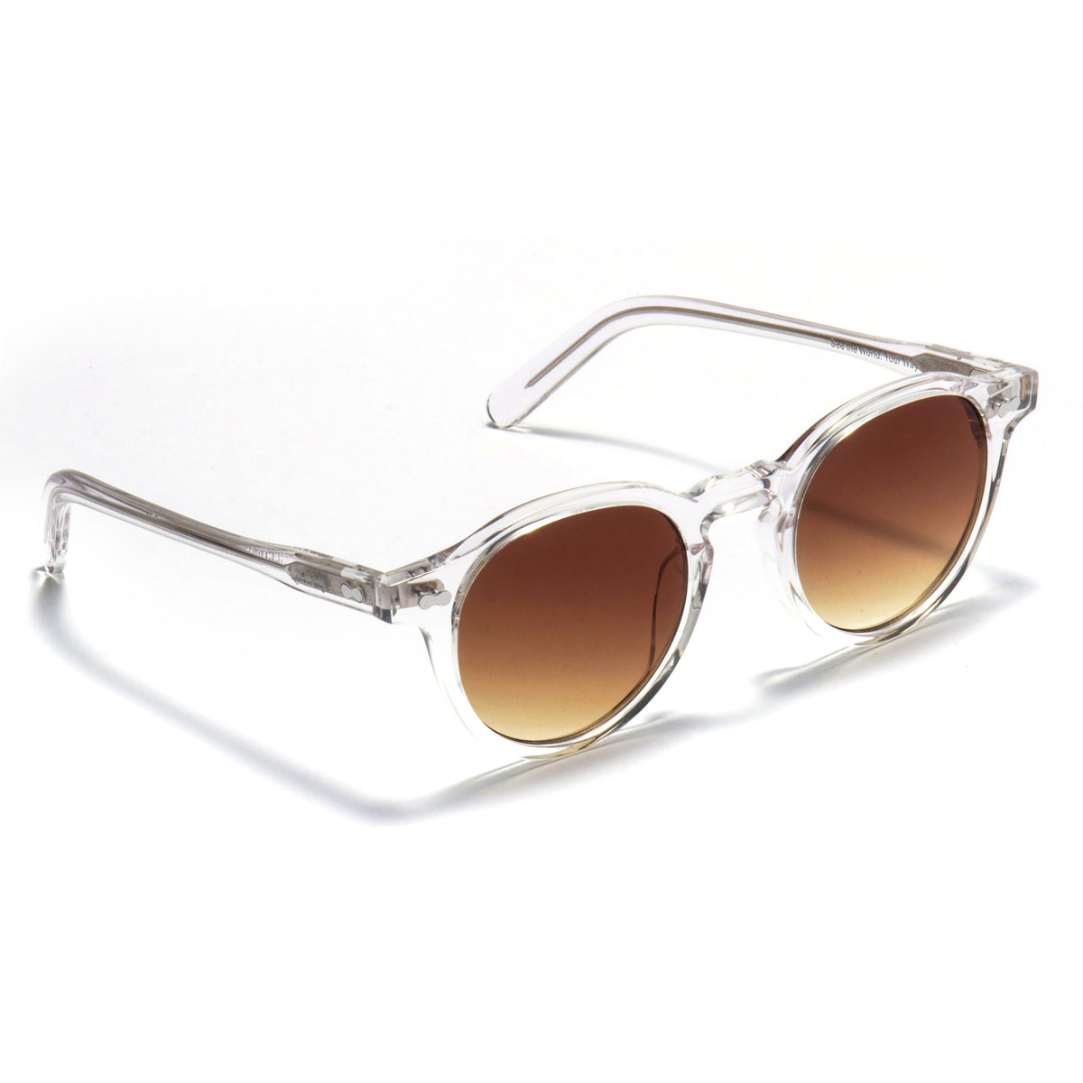 SUHAIL 01 sunglasses in Crystal / Amber Gradient, image 3 of 8