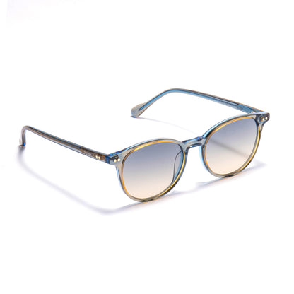 ALQAID 01 sunglasses in Blue Crystal / Smoke Gradient, image 2 of 8