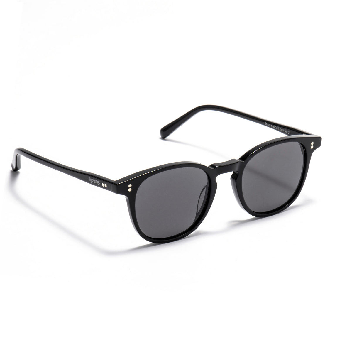 ALNILAM 01 sunglasses in Black / Smoke, image 2 of 8