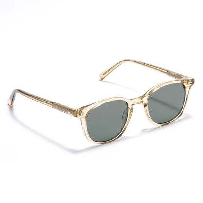 MIRZAM 01 sunglasses in Champagne Crystal / Green Smoke, image 2 of 8