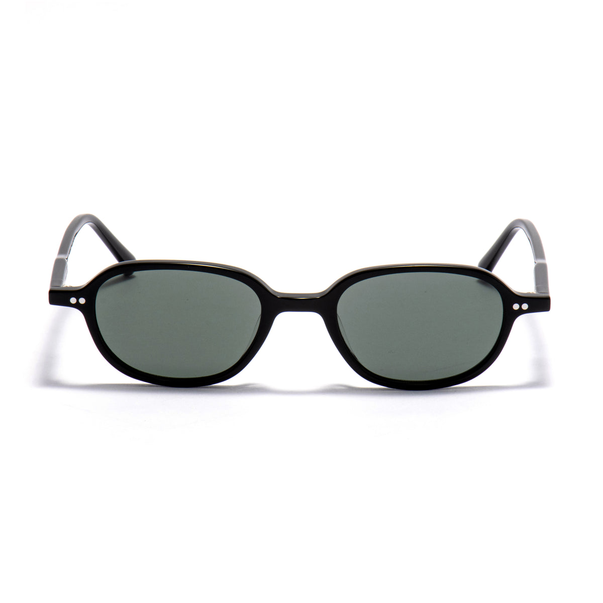 ALNAIR 01 sunglasses in Black / Green Smoke, image 1 of 8