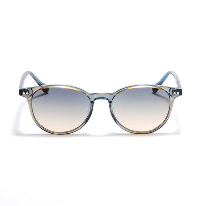 ALQAID 01 sunglasses in Blue Crystal / Smoke Gradient, image 1 of 8
