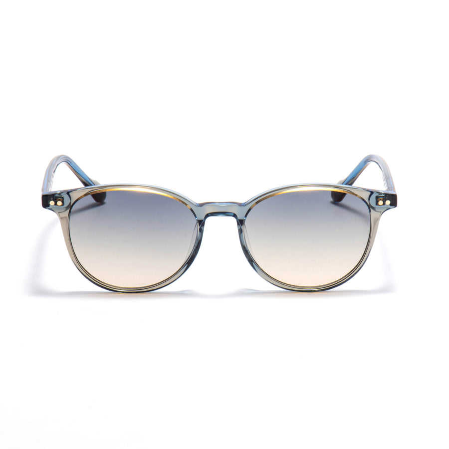 ALQAID 01 sunglasses in Blue Crystal / Smoke Gradient, image 1 of 8