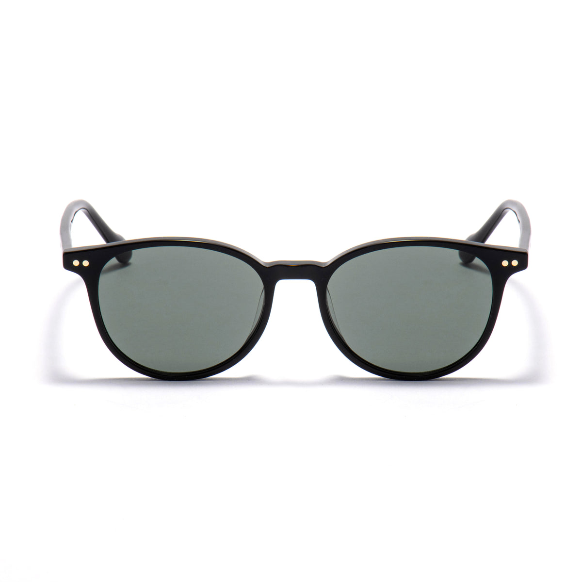 ALQAID 01 sunglasses in Black / Green Smoke, image 1 of 8