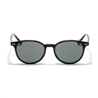 ALQAID 01 sunglasses in Black / Green Smoke, image 1 of 8