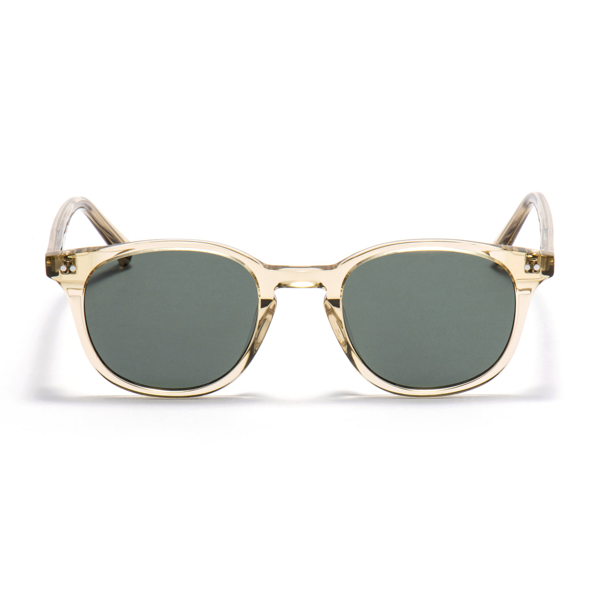 MIRZAM 01 sunglasses in Champagne Crystal / Green Smoke, image 1 of 8