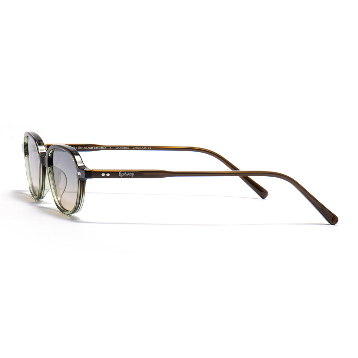 ALNAIR 02 sunglasses in Olive Crystal / Smoke Gradient, image 3 of 8
