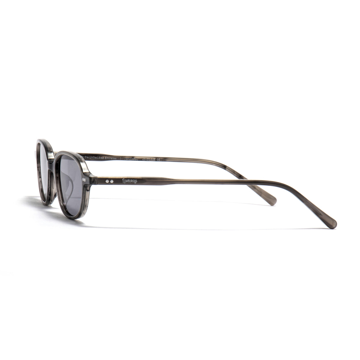 ALNAIR 02 sunglasses in Smoke Crystal / Smoke, image 3 of 8