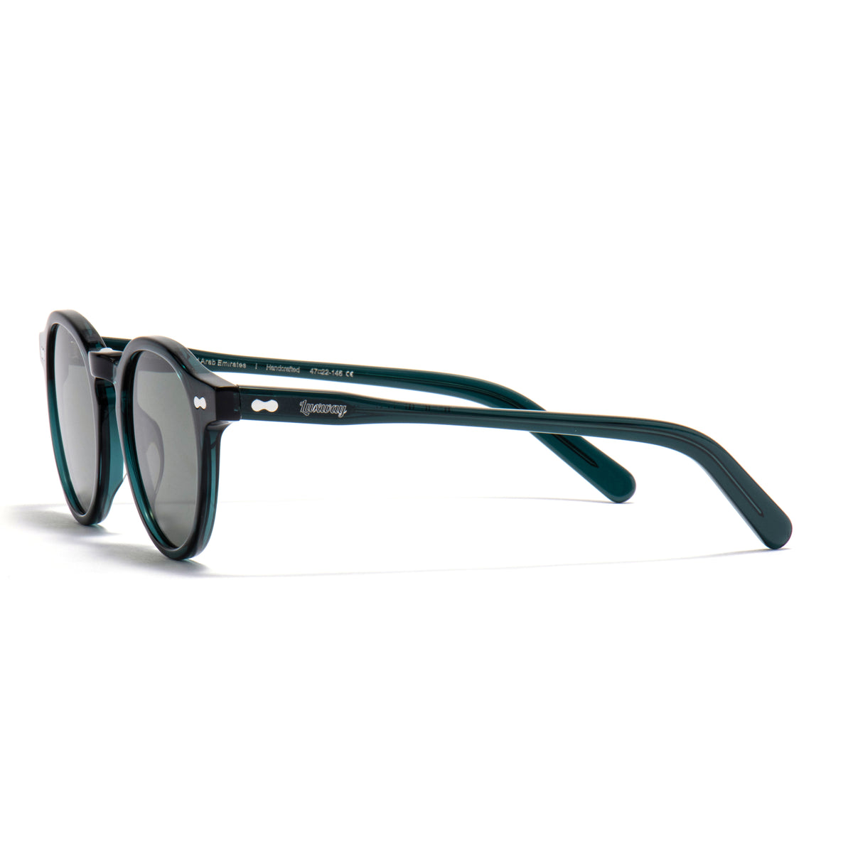 SUHAIL 01 sunglasses in Deep Teal / Green Smoke, image 4 of 8