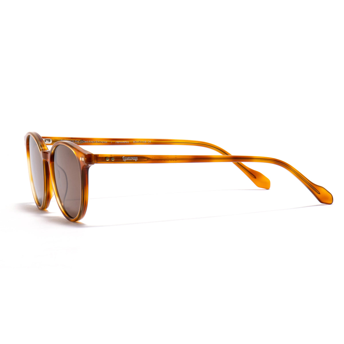 ALQAID 01 sunglasses in Amber / Brown Smoke, image 3 of 8
