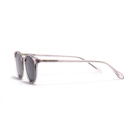ALQAID 01 sunglasses in Crystal Rose / Smoke, image 3 of 8