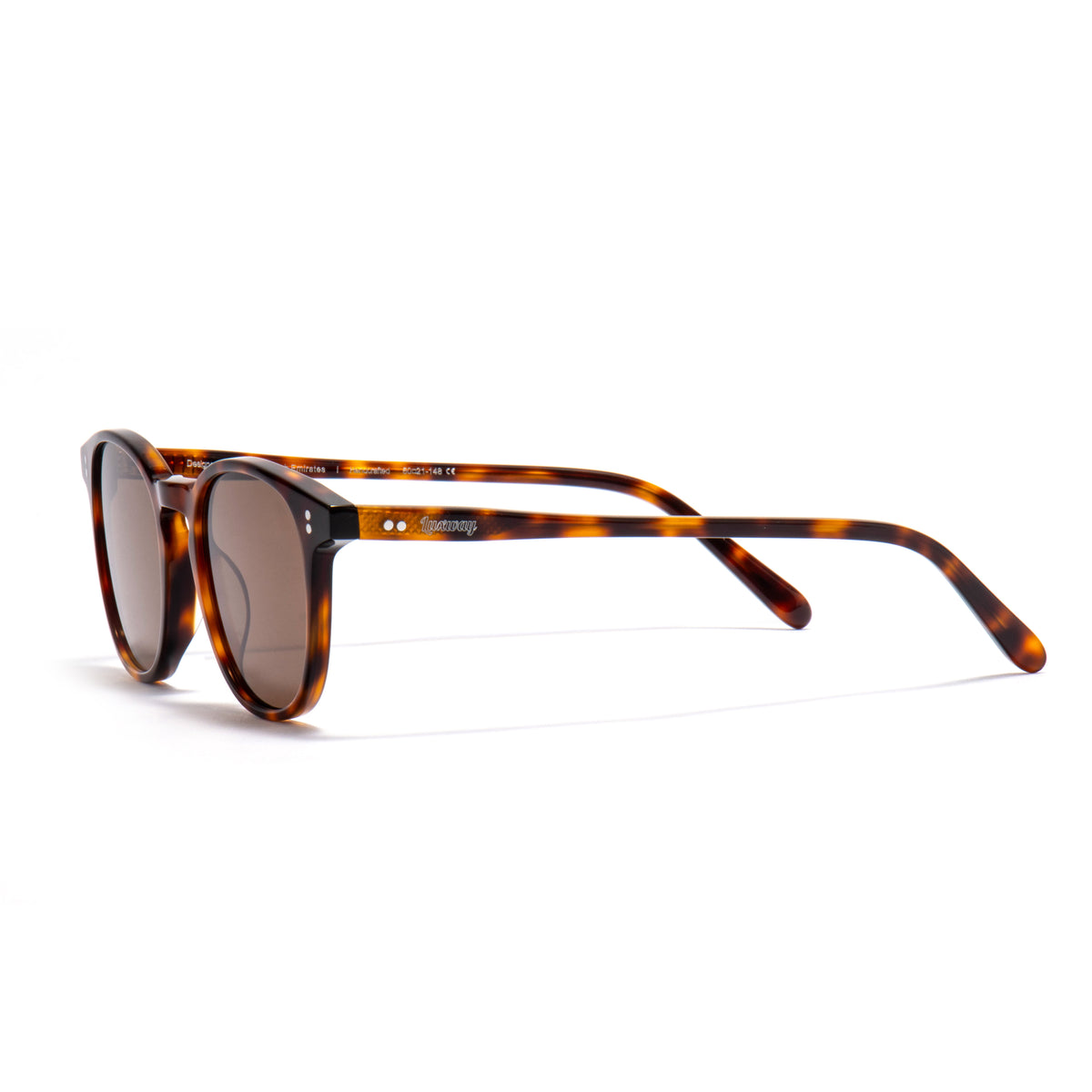 ALNILAM 01 sunglasses in Tortoise / Brown Smoke, image 3 of 8