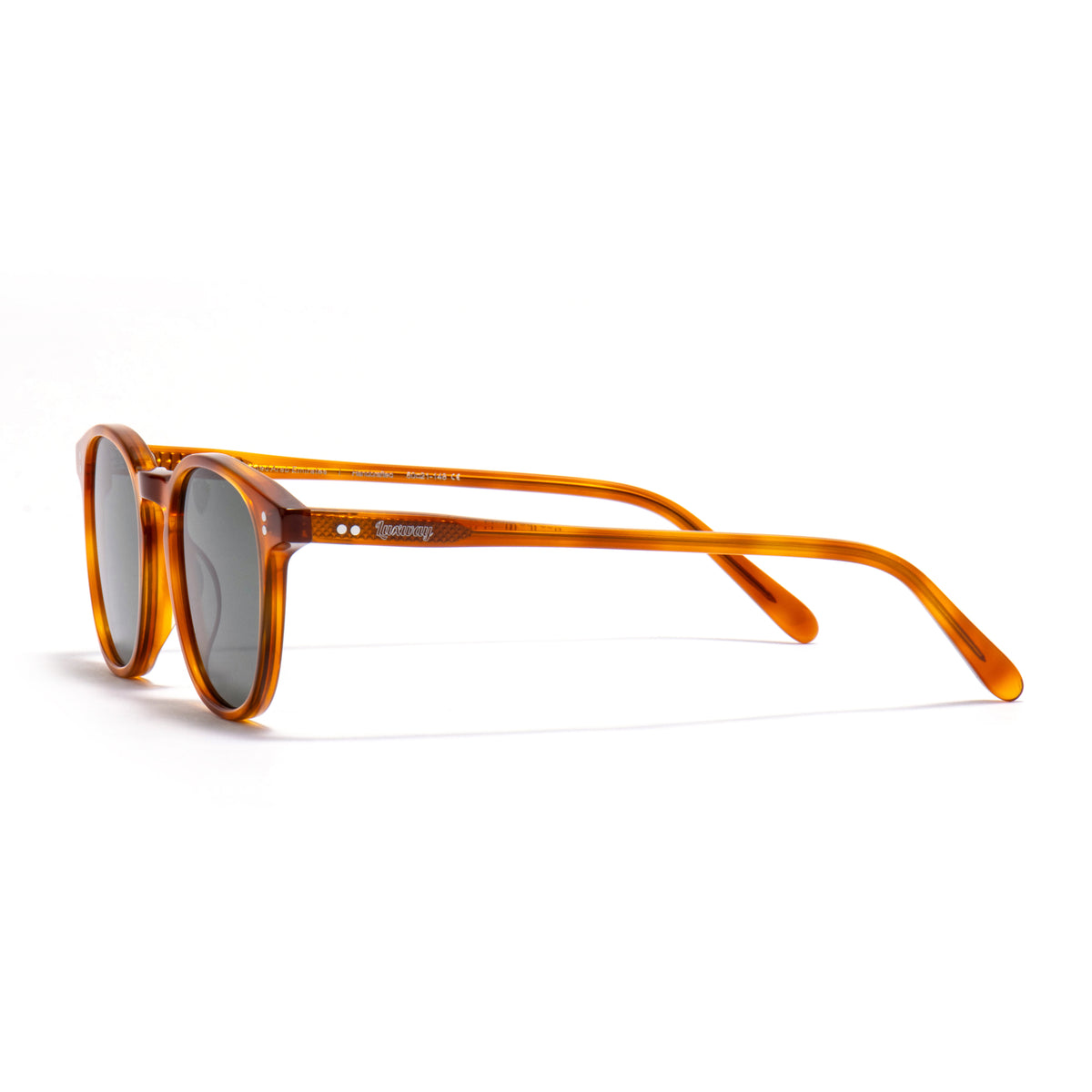 ALNILAM 01 sunglasses in Amber / Green Smoke, image 3 of 8