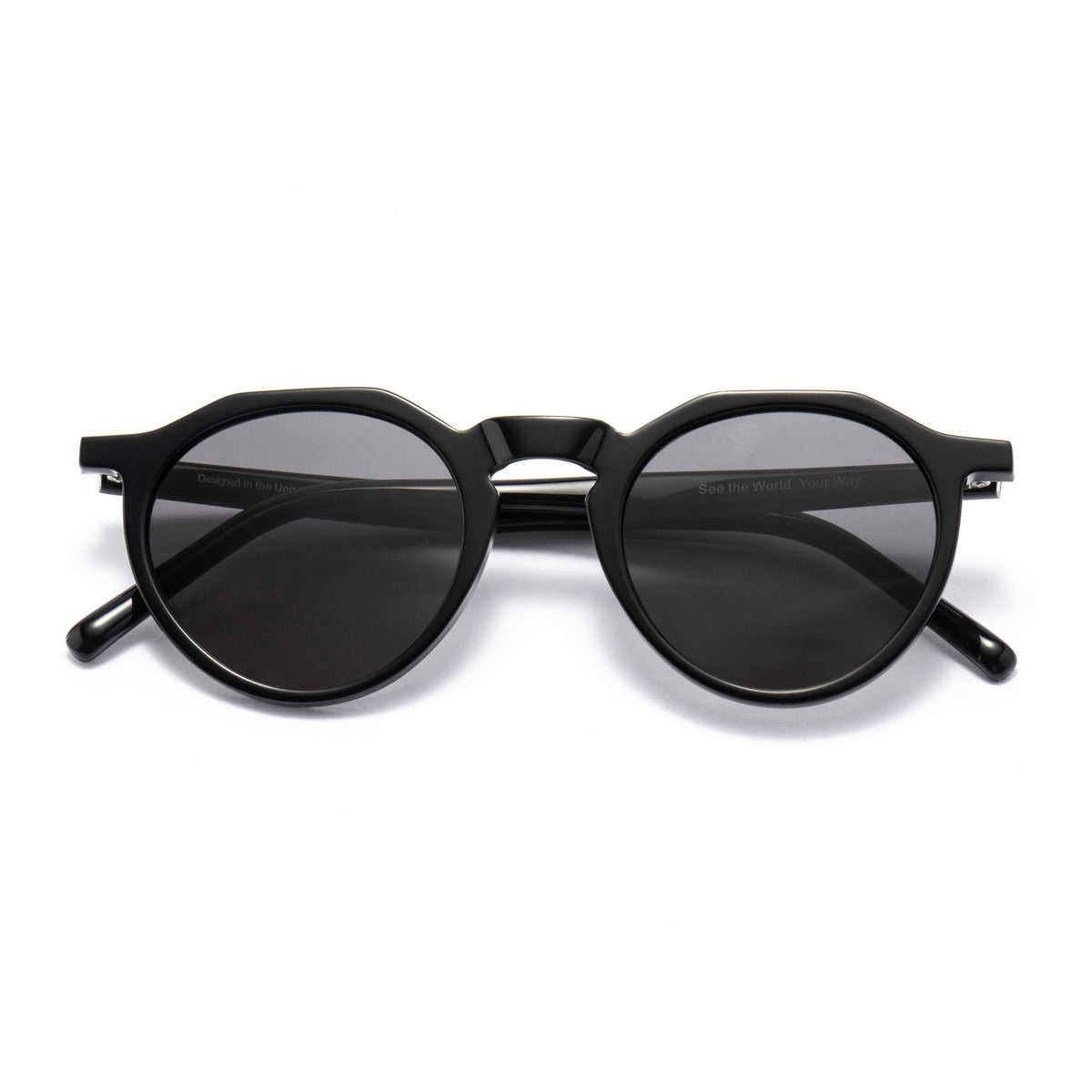DENEB 01 sunglasses in Black / Smoke, image 5 of 8