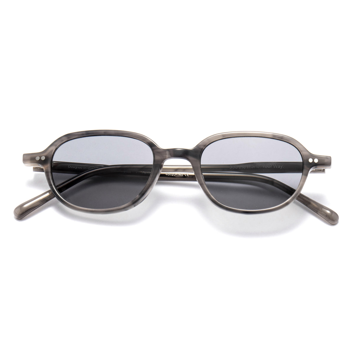 ALNAIR 02 sunglasses in Smoke Crystal / Smoke, image 4 of 8
