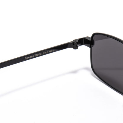 ALTAIR 01 sunglasses in Black / Smoke, image 5 of 8