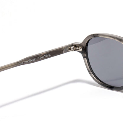 ALNAIR 02 sunglasses in Smoke Crystal / Smoke, image 6 of 8
