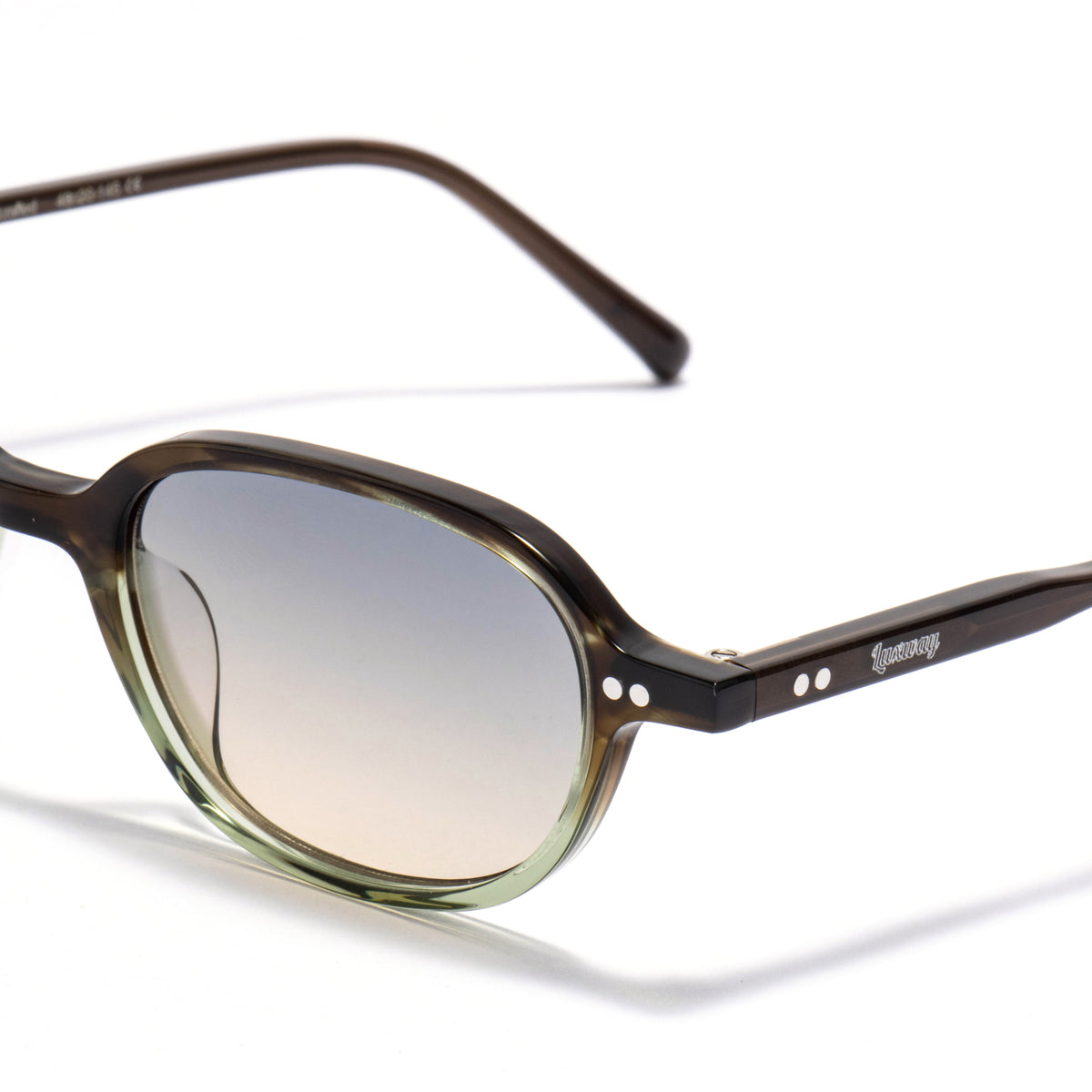 ALNAIR 02 sunglasses in Olive Crystal / Smoke Gradient, image 5 of 8