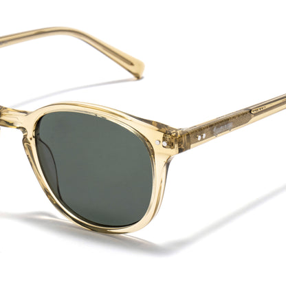 MIRZAM 01 sunglasses in Champagne Crystal / Green Smoke, image 5 of 8