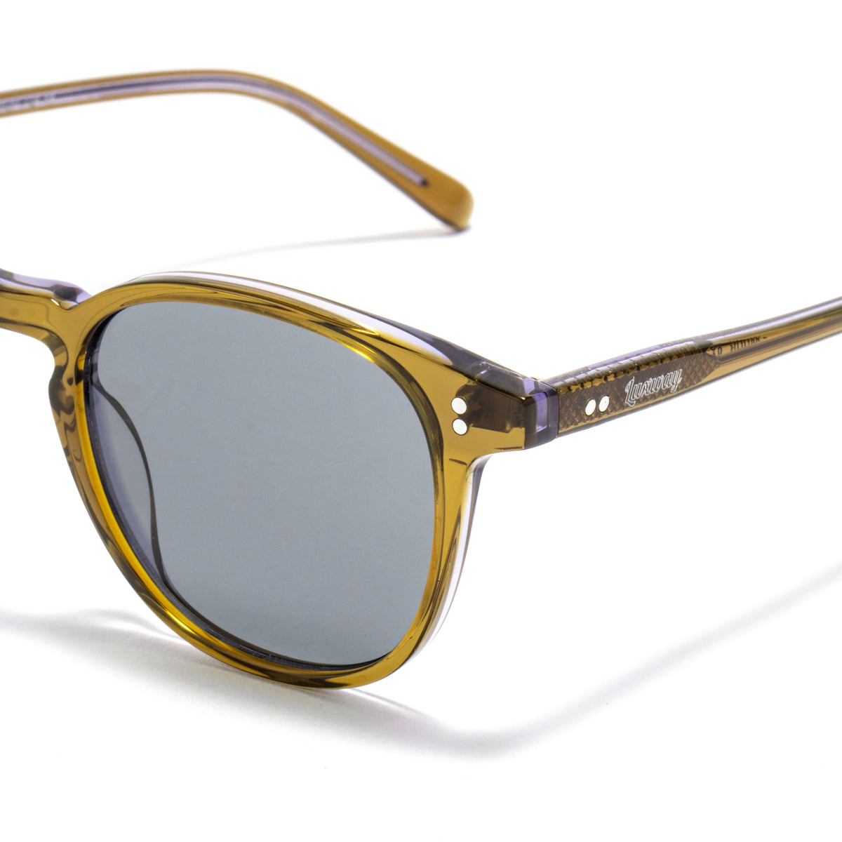 ALNILAM 01 sunglasses in Olive Crystal / Smoke, image 5 of 8
